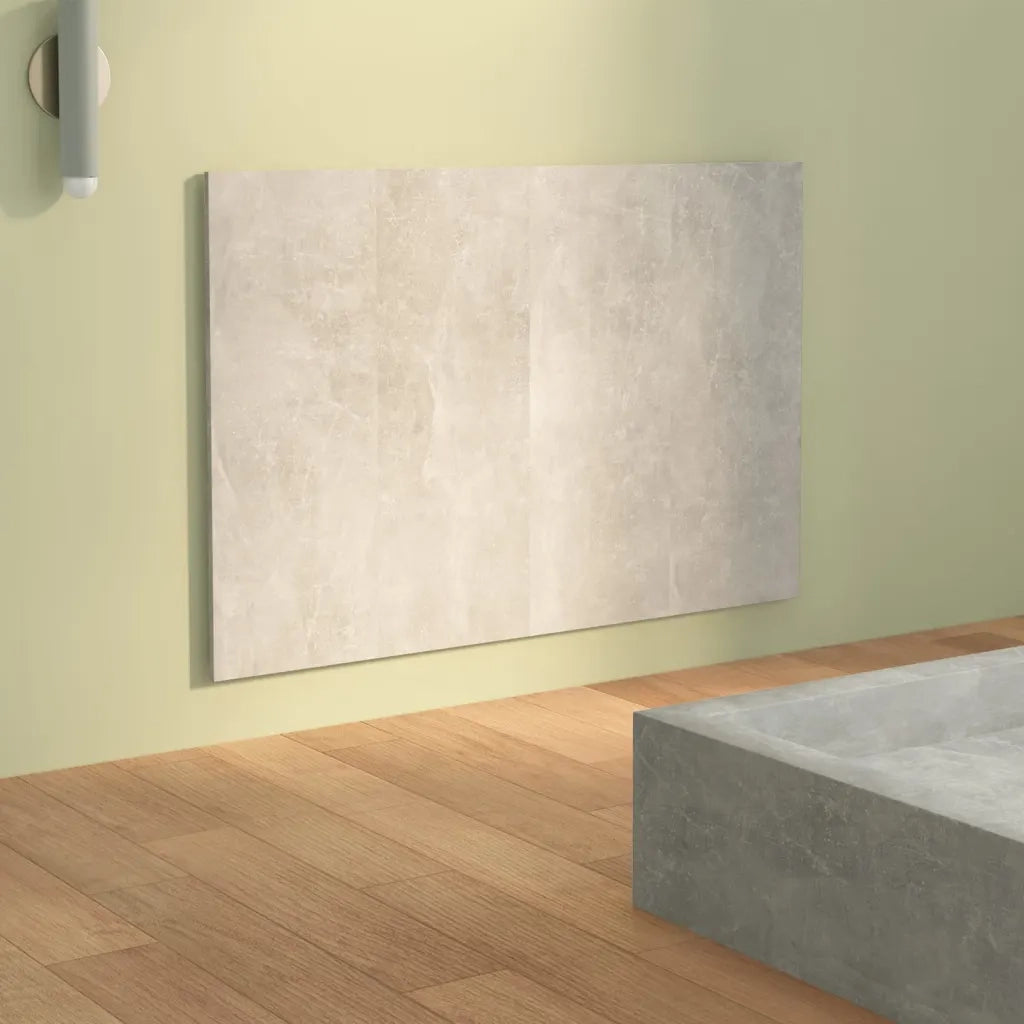 Testiera | Testata Letto Grigio Cemento 120x1,5x80cm in Legno Multistrato