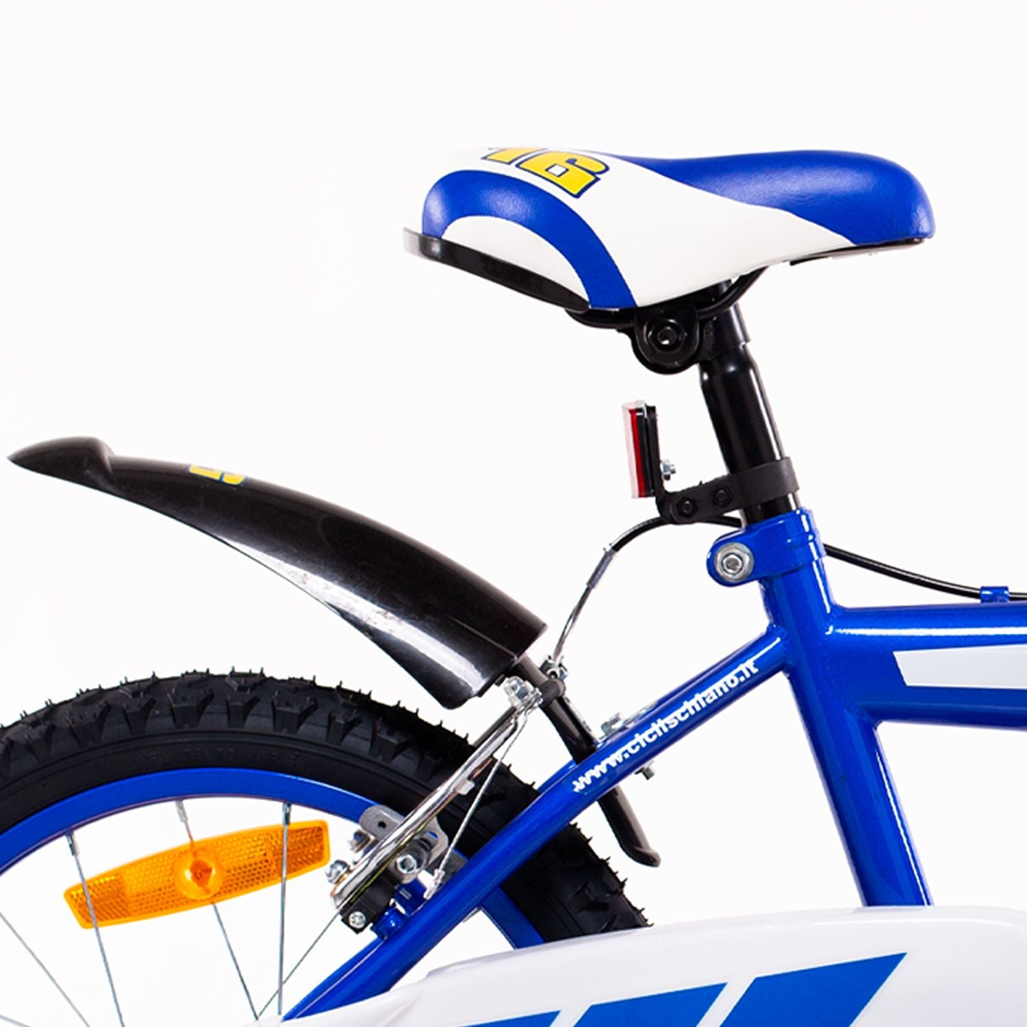 SCH CHICANE 16", bicicletta per bambini, adatta a bambini tra i 5 e i 7 anni, per altezza tra 105 e 135 cm, con campanel