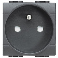 Living Int. - Presa 2P+T 16A - standard Franco/Belga - L4142