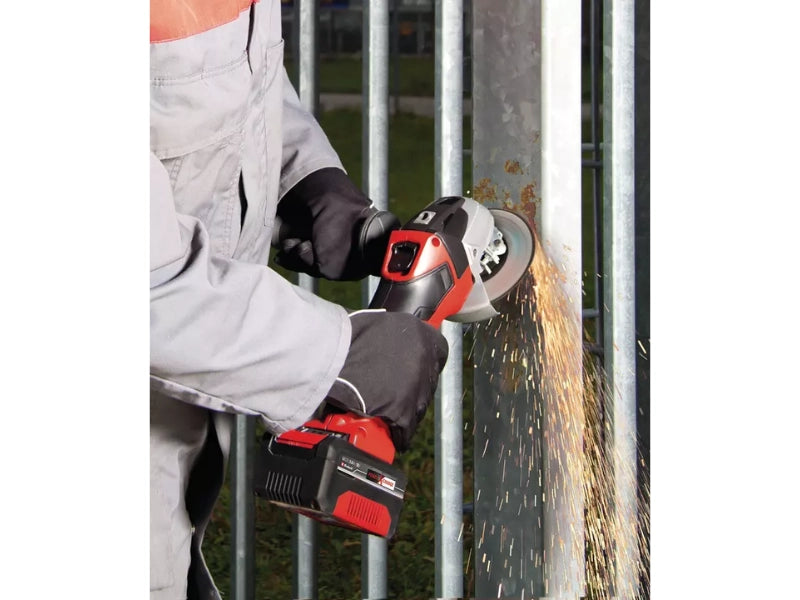 Smerigliatrice Einhell TE-AG 18/115 Li-Solo 18V disco 115mm peso 1.21Kg 8500 RPM