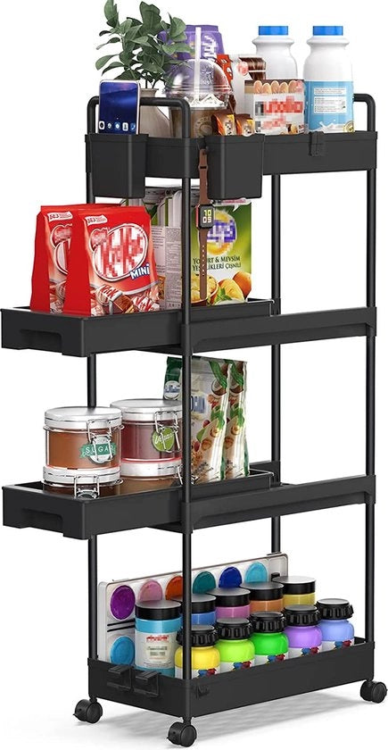 Carrello da cucina, carrello da servizio, mensola da cucina
