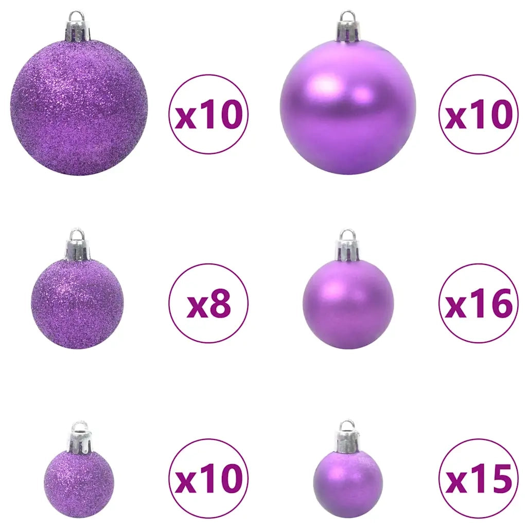 Albero di Natale artificiale con 300 LED Verde 180 cm