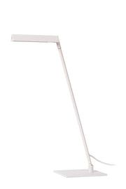 Lampada da scrivania bianca LED touch dimmer Lucide Lavale