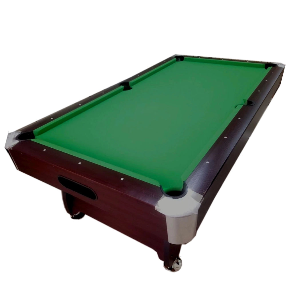 Tavolo da biliardo 8 piedi con panche contenitore – Vintage Green