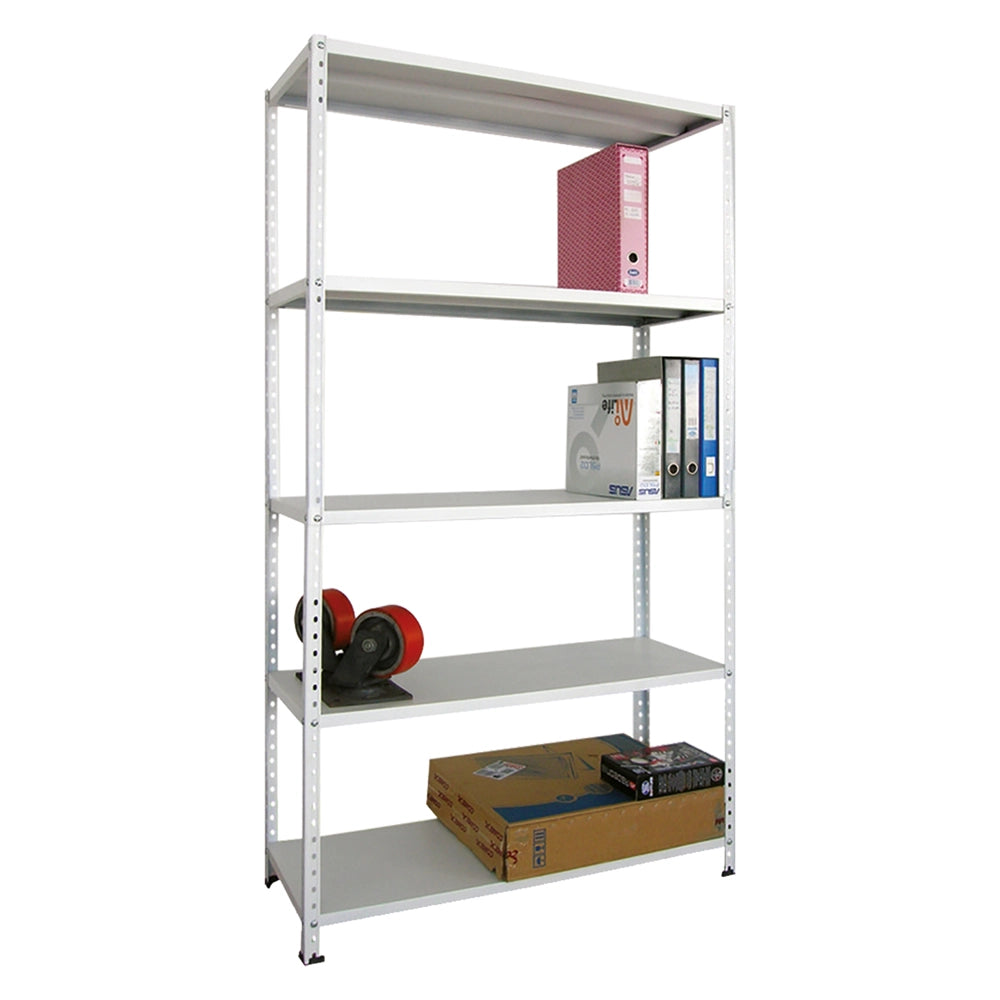 SCAFFALE SECURKIT 'PRO-METAL' cm L.120 x P.40 x H.200 aste esterne intere (15/10)  - PROMETAL
