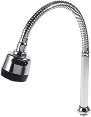 Wastafello 360° Girovettibile - RVS - Manopola Singola - Flessibile Scarico - Rubinetto A Spaliera - Design Stilizzato - Rubinetti Cucina