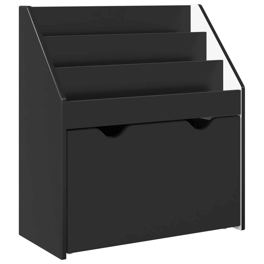 Libreria per Bambini Nero 60 x 29,5 x 69 cm Legno multistrato 892390