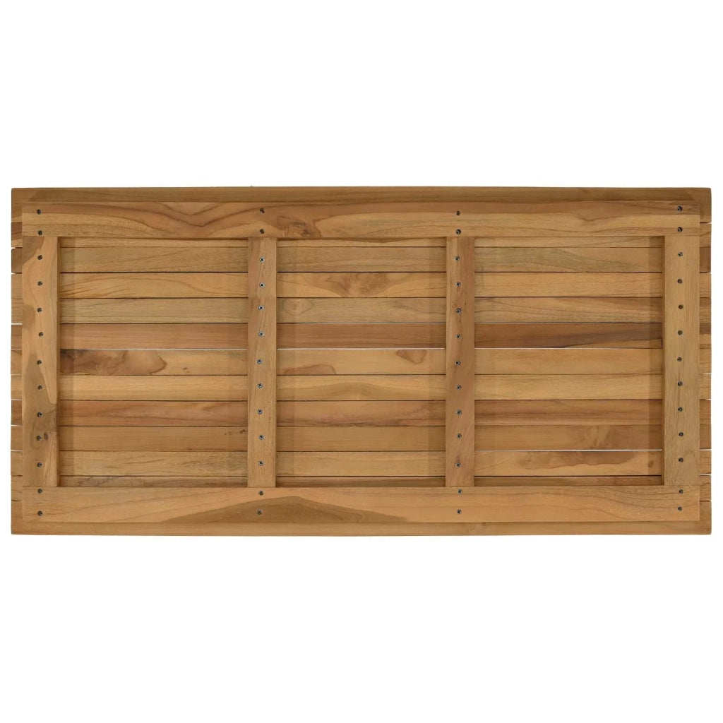 Piano del tavolo 100 x 50 x 3,5 cm Rettangolare Naturale 42033157