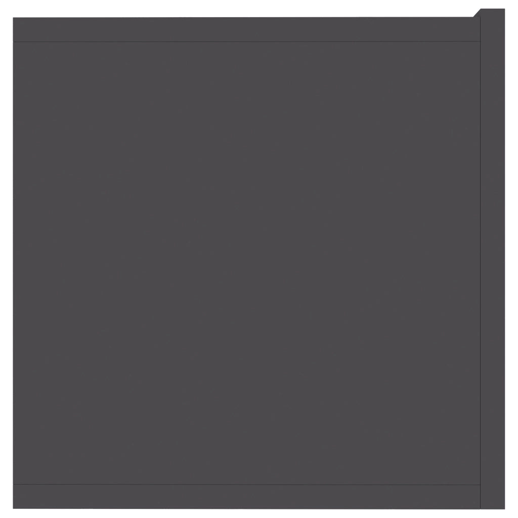 | Mobile TV | Grigio 80 x 30 x 30 cm Legno multistrato 801474