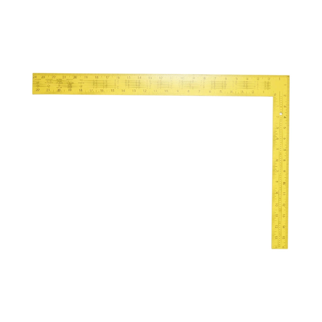 Squadra graduata da carpentiere Crownman 400x600mm, acciaio al carbonio