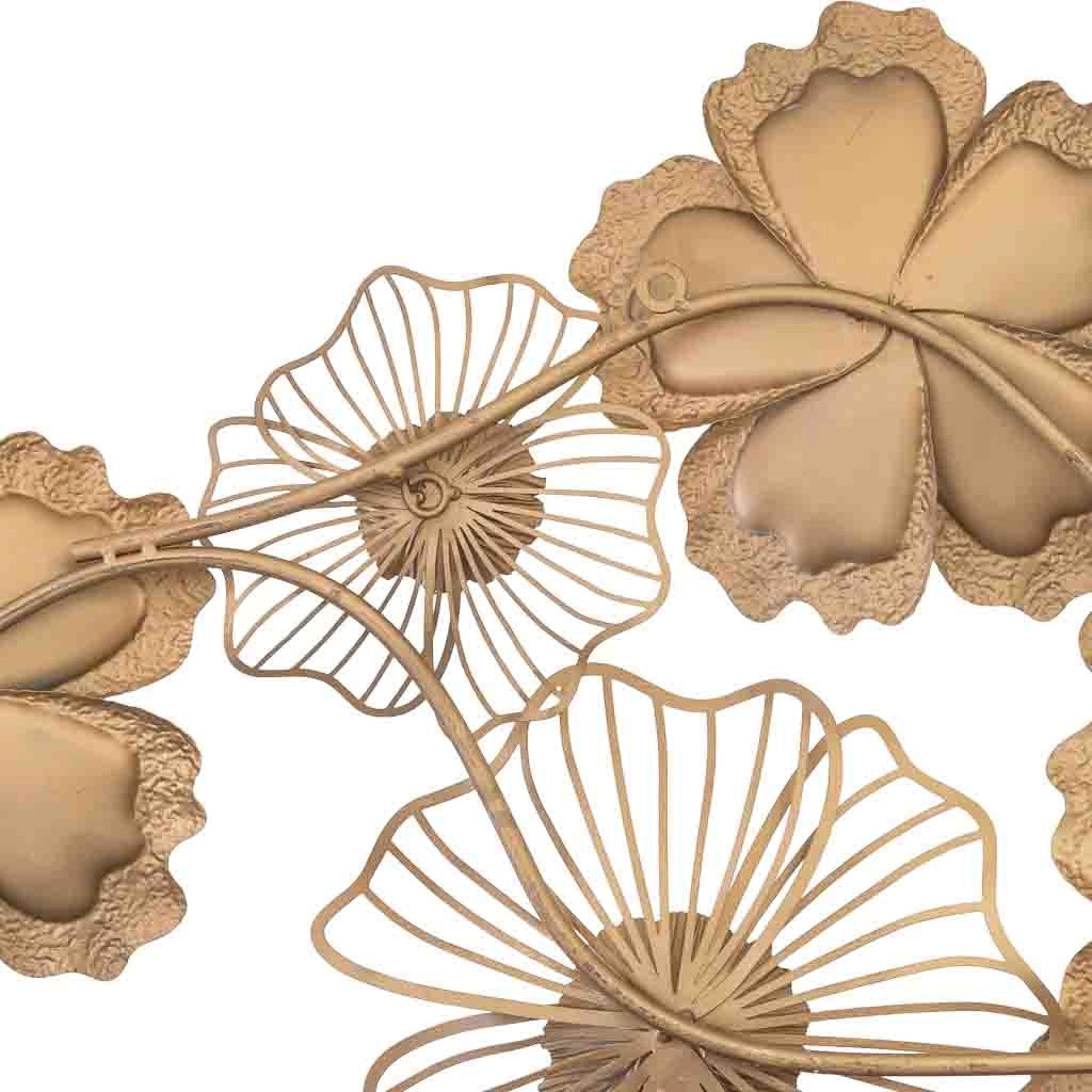 Carta da parati decorativa in metallo 116,8x54,0x10,2