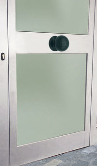 Pomolo fisso per porta SAGUATTI 869/70SAB in alluminio verde opaco