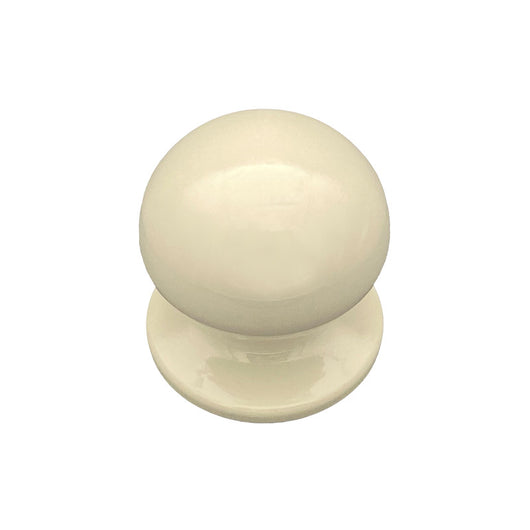 Pomolo fisso per porta SAGUATTI 869/70KB in alluminio bianco lucido