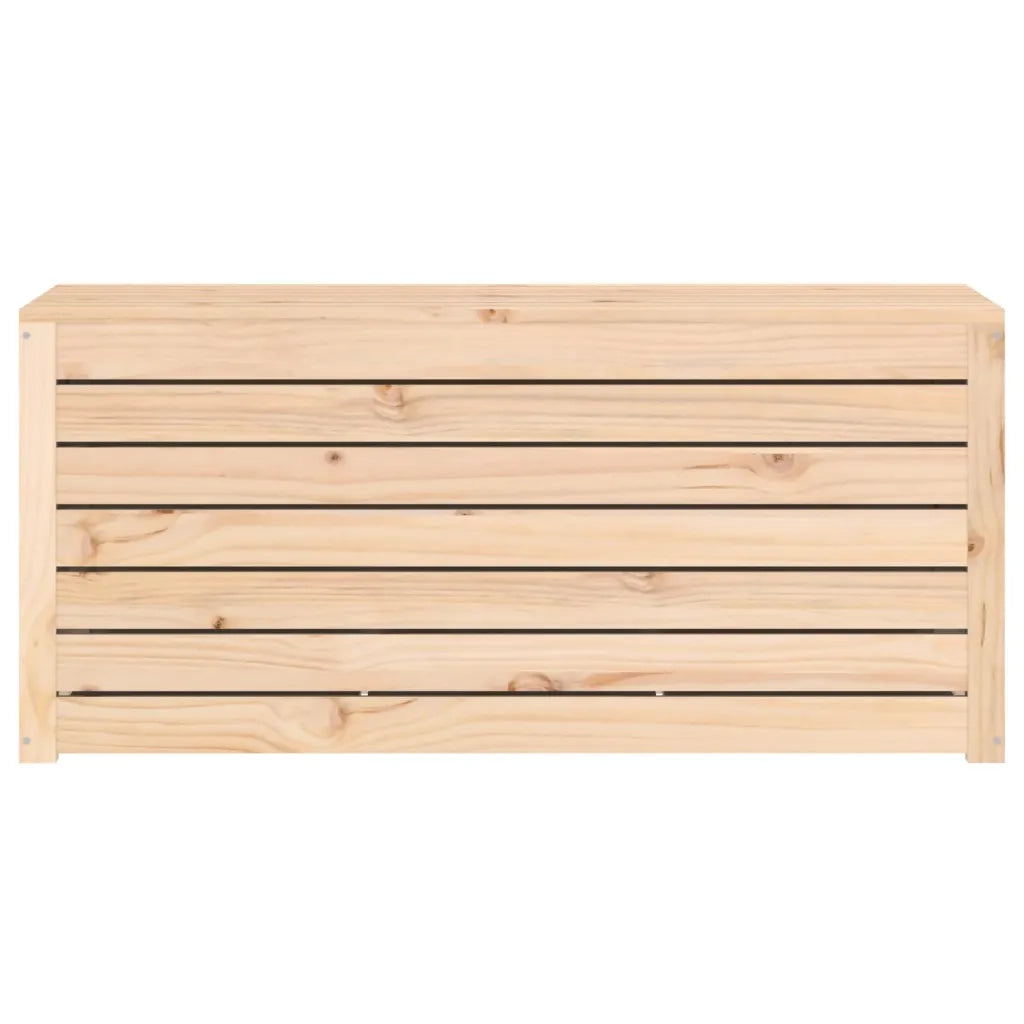 Contenitore Giardino 101x50,5x46,5 cm Legno Massello di Pino 823948