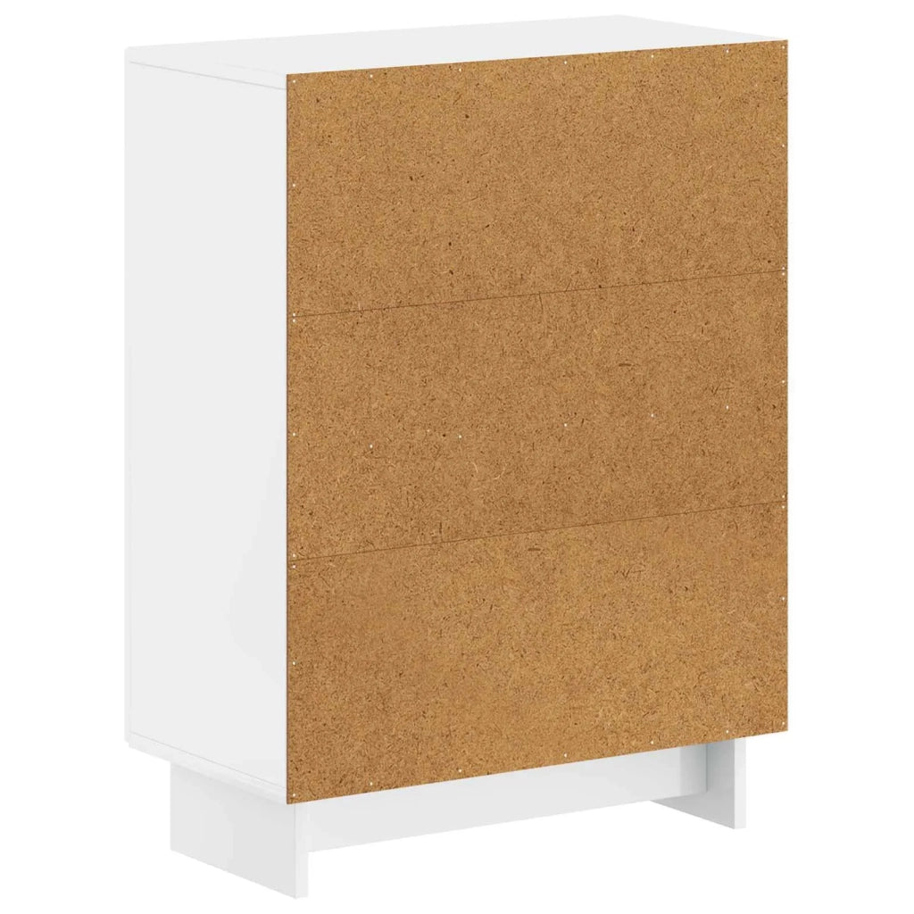 Mobiletto da Bagno EDE Bianco Lucido 59,5 x 31 x 80 cm 895959