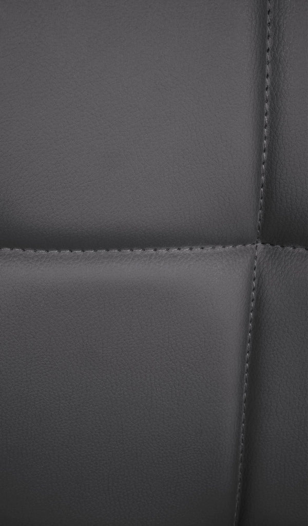 Sedia lounge Palma V2 in similpelle nero