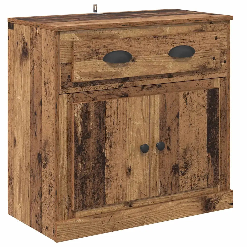 Credenza-Buffet-Armadio da cucina Legno vecchio 70 x 35,5 x 67,5 cm Legno multistrato 221318