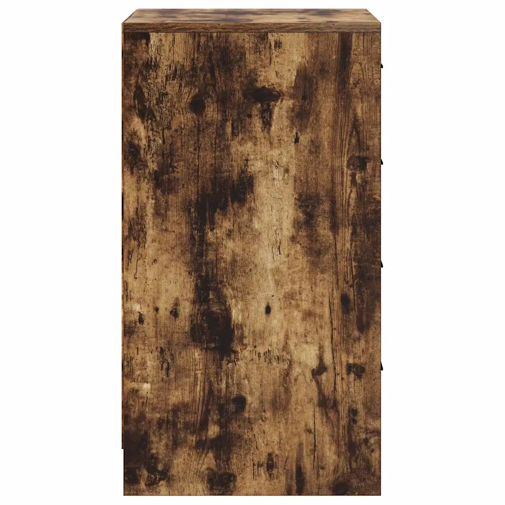 Credenza-Buffet-Armadio da cucina Rovere fumo 40 x 41 x 75 cm Legno multistrato