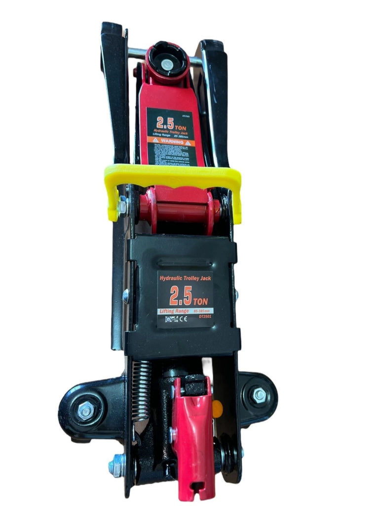 CRICK AUTO 2.5 TON CRIC CARRELLO SOLLEVATORE RIBASSATO BASSO da 85-385mm DT2501