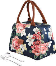 Borsa isolante per pasti. Borse di isolamento per temperatura per campeggio/lavoro/scuola. Una piccola borsa per pasti per donne/studenti.