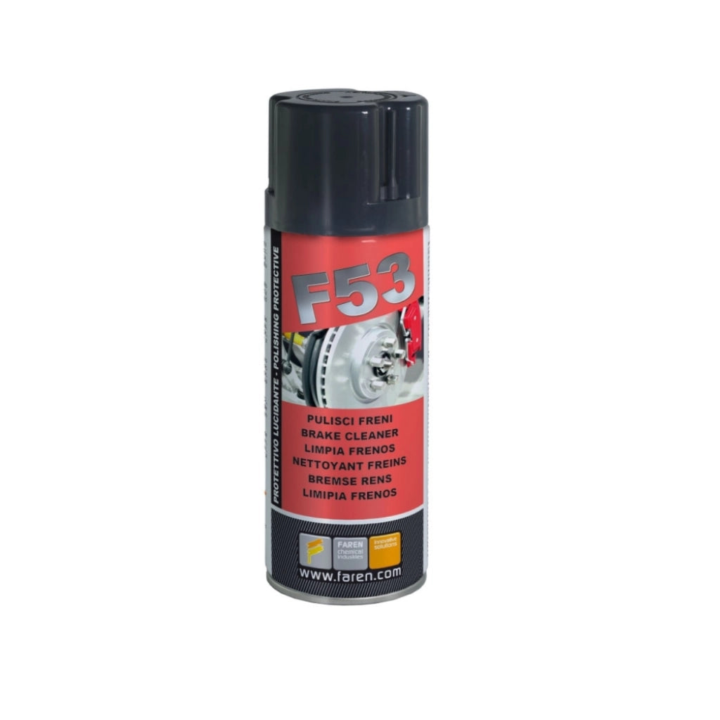 Pulisci freni F53 Faren pulisce rapidamente grasso olio catrame silicone 400 ml