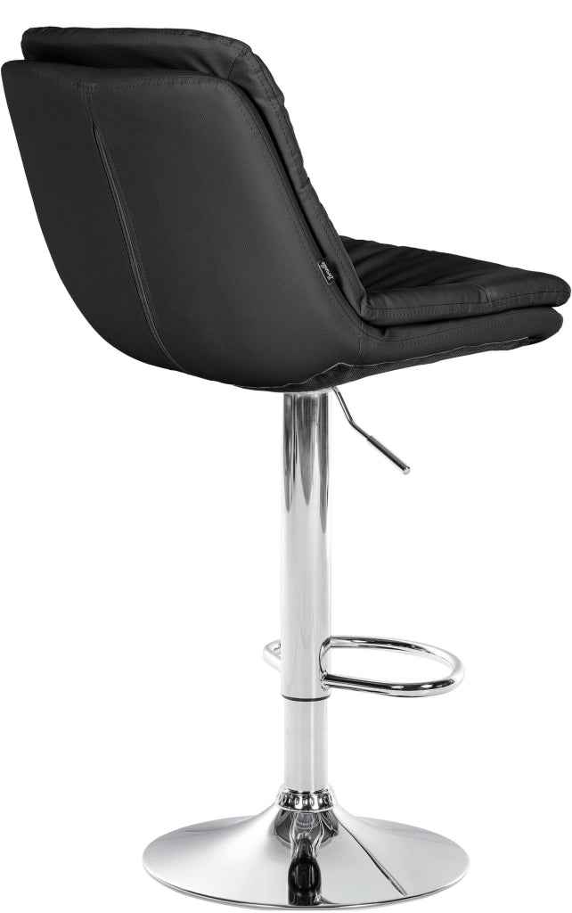 Barhocker Laurel Kunstleder chrom
