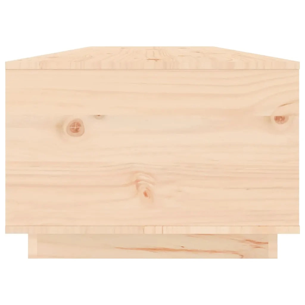 Tavolino da salotto | Tavolino da caff¨¨ | Tavolino da Soggiorno 100x50x35 cm in Legno Massello di Pino