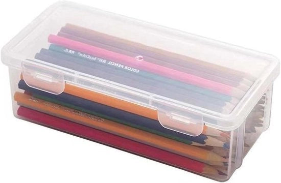 Contenitore trasparente - Contenitore acqua resistente per oggetti personali e gioielli - Soluzione di organizzazione e conservazione - Trasparente - S - Facile da utilizzare - Etui affidabile