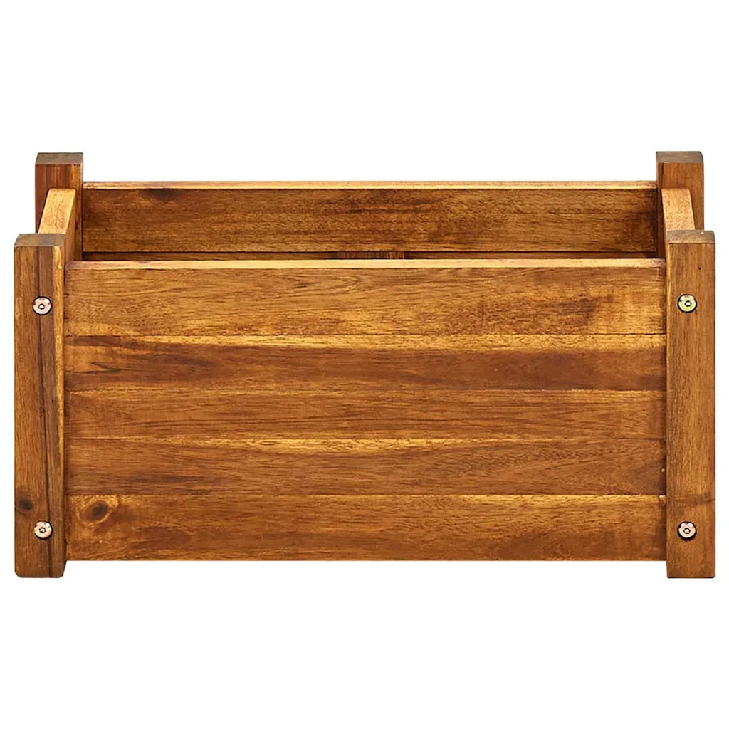 Letto Rialzato da Giardino in Legno di Acacia 50x25x25 cm 42565