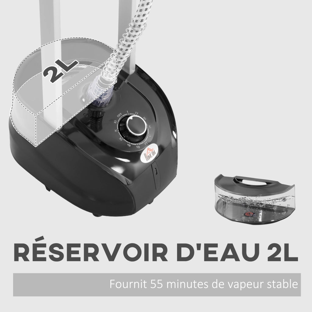 Stira a Vapore 1950W 32g/min ¨C zephmum ¨C Nero, 2L