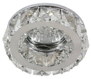 Candellux faretto incasso soffitto cristallo cromo MR16 50W