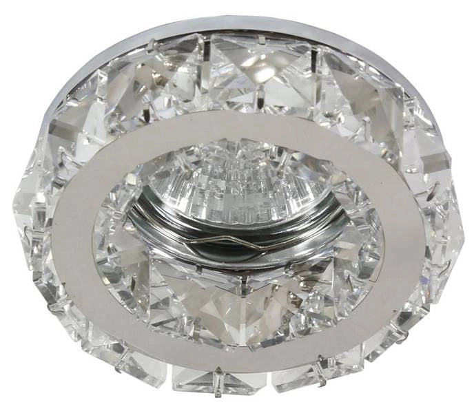 Candellux faretto incasso soffitto cristallo cromo MR16 50W