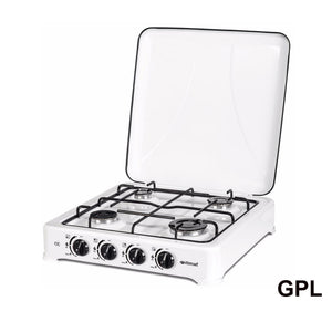 Fornello A Gas 4 Fuochi Bianco A Gpl â€“ Itimat