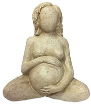 Statua di una Grande Madre, Statuetta di una Donna Impressionante, Statua di una Donna Incinta come Decorazione da Tavola, Regalo Significativo per le Madri HH022 (Zwangerschap)