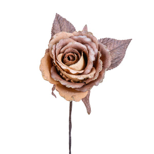 PICK C/ROSA 15 CM GOLD