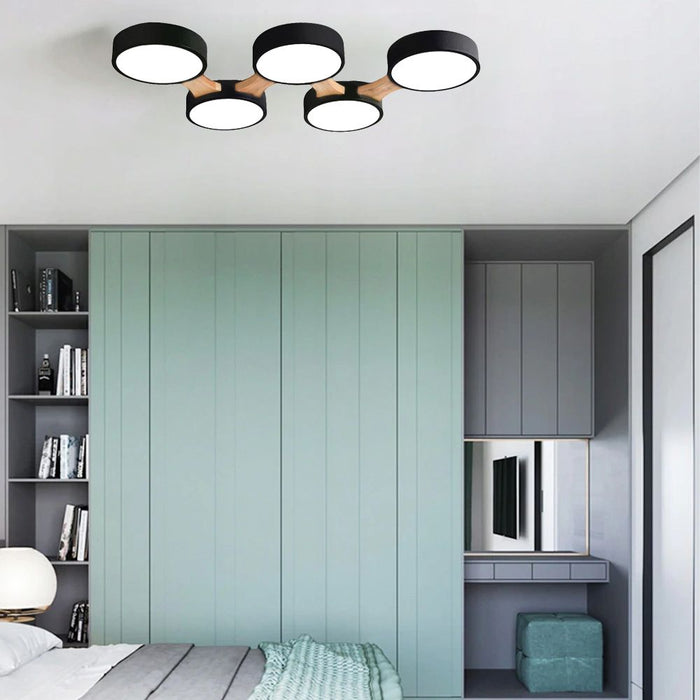 Lampada Da Soffitto Black Nera APP526-5C