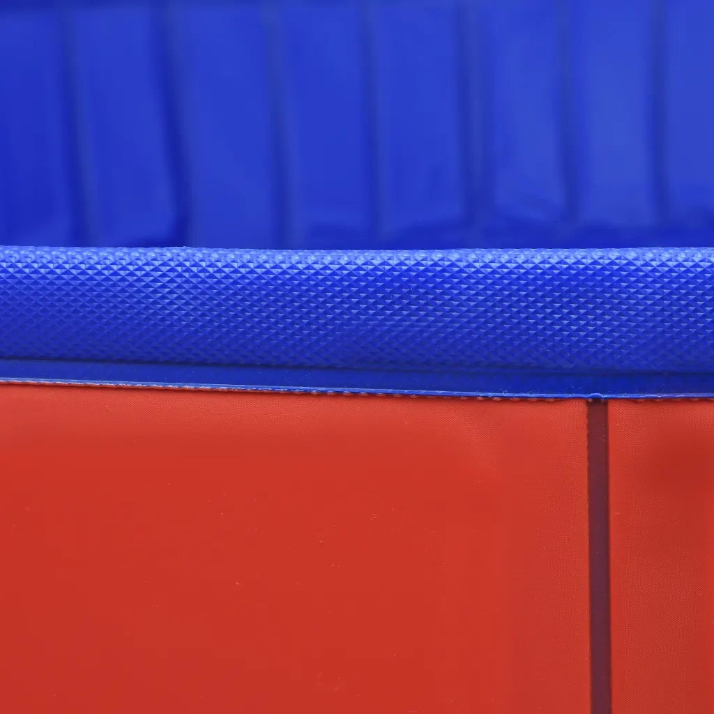 Piscina per Cani Pieghevole Rossa 300x40 cm in PVC CFW7255587