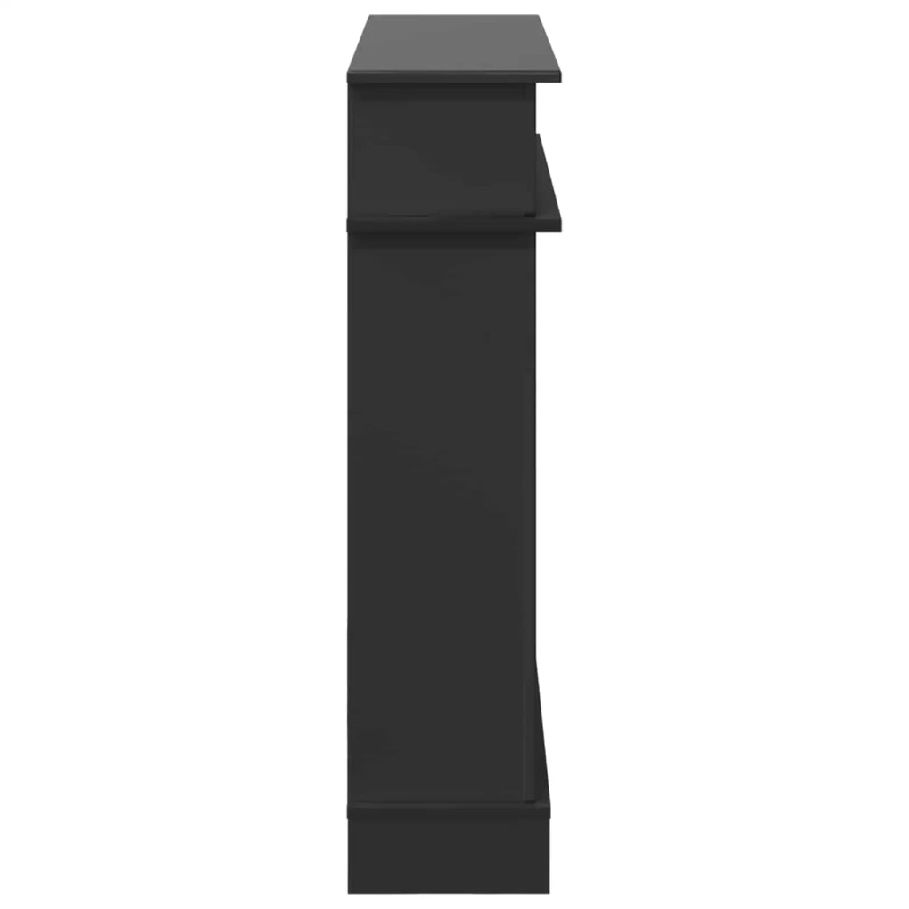 Cornice per camino Nero 102 x 26 x 100 cm Legno ingegnerizzato 8006643