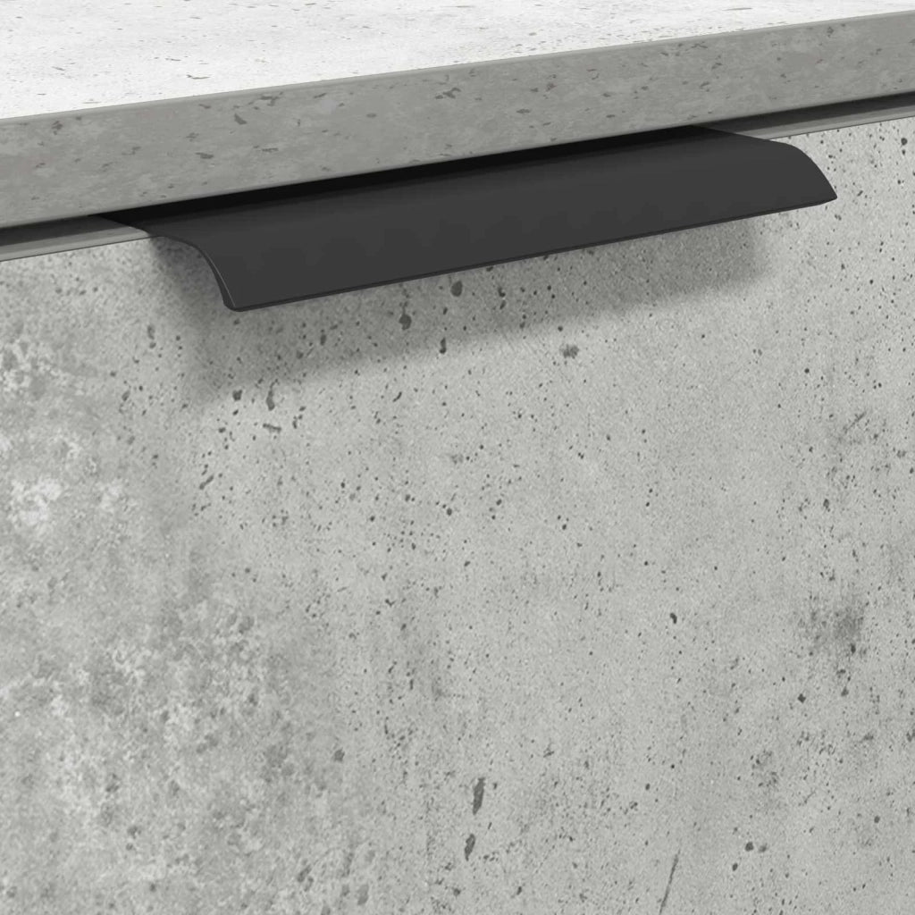 Mobile da Bagno con porta Grigio cemento 64,5 x 33,5 x 59 cm