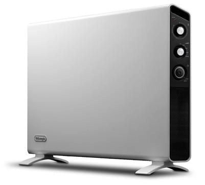 De’Longhi HCX3220FTS stufetta elettrica Nero, Bianco 2000 W Riscaldatore ambiente elettrico con ventilatore