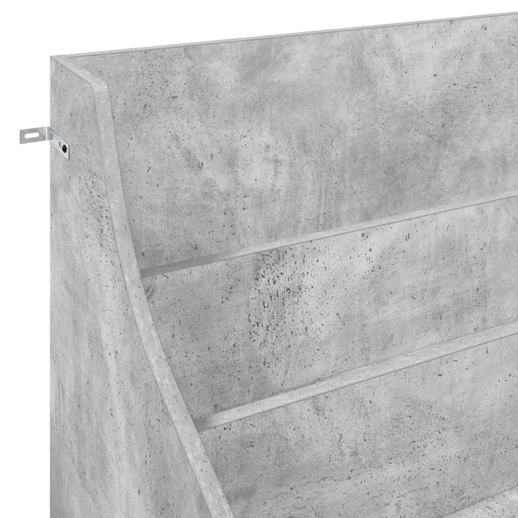 Scaffali per Media Grigio Cemento 70,5 x 46 x 112 cm 8012901