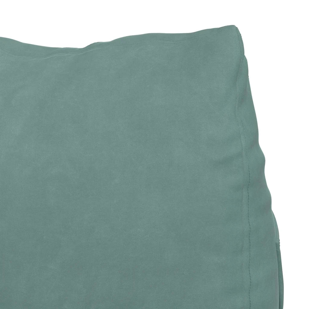 Cuscino per Schiena Verde Mare 45 x 20 x 35 cm Tessuto in Cords 42015029