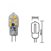 Trade Shop - Lampadina 12 Led Smd G4 1,8 Watt 12v Luce Calda Fredda Naturale Faretto - -bianco Naturale      -