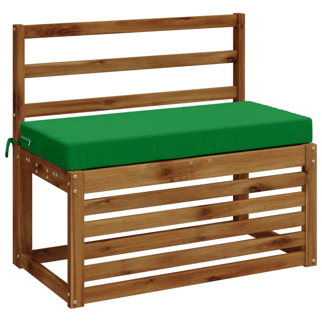 Cuscini per Panchina a 2 Pezzi SOEST 2 pz 100% Poliestere Verde 949527
