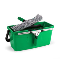 Kit ErgoTec Pulizia Vetri Avanzato 3-in-1 (Lavavetro + Tergivetro + Secchio 12 L) | UNGER