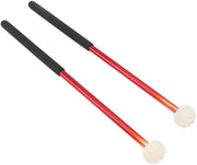 Manico Antiscivolo per Mallet - Materiale Vilten - Peso Leggero - Composizione Legering - Duraturo - Bastoncino Percussivo - Per Esibizioni Musicali