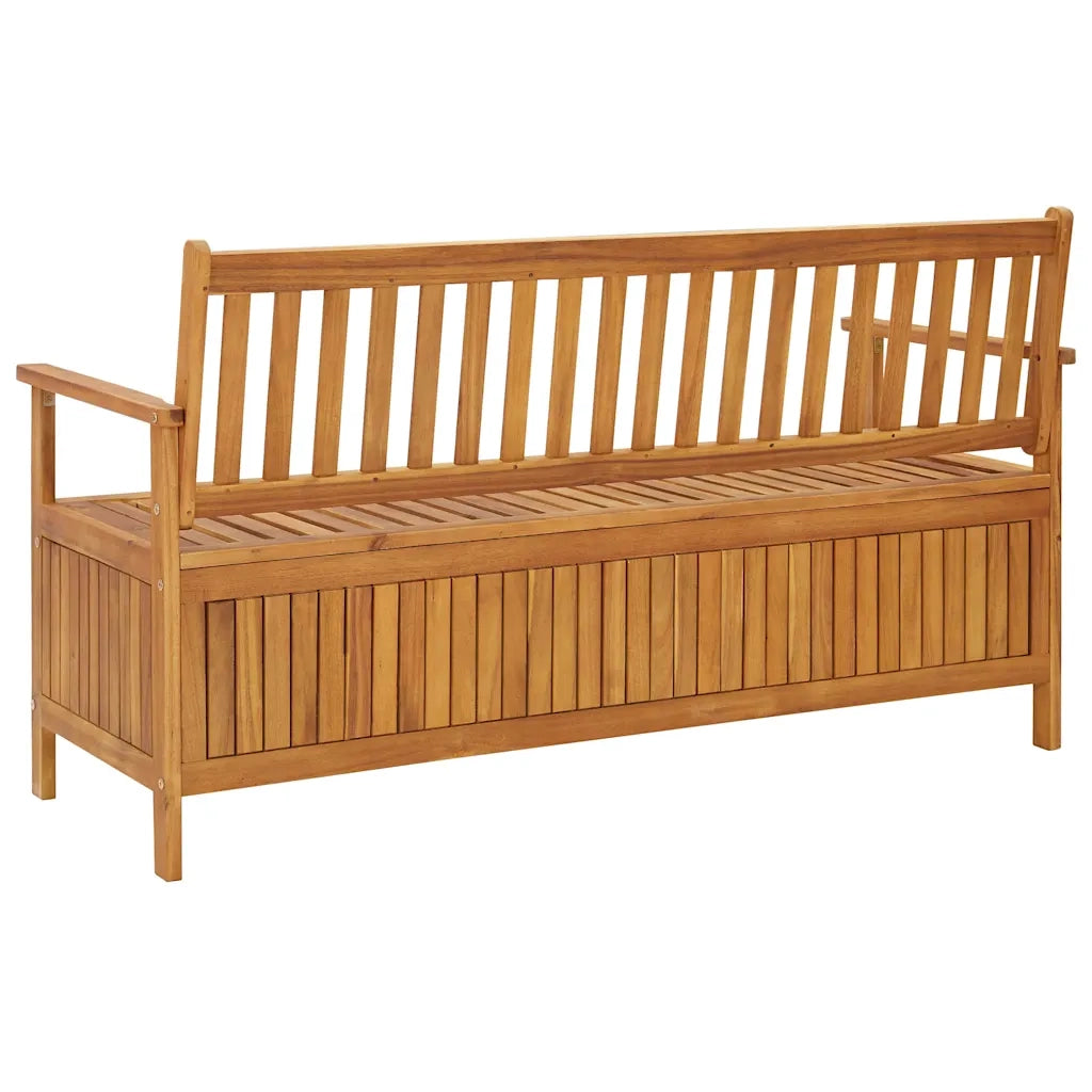 Cassapanca da Giardino 148 cm in Legno Massello di Acacia 310280