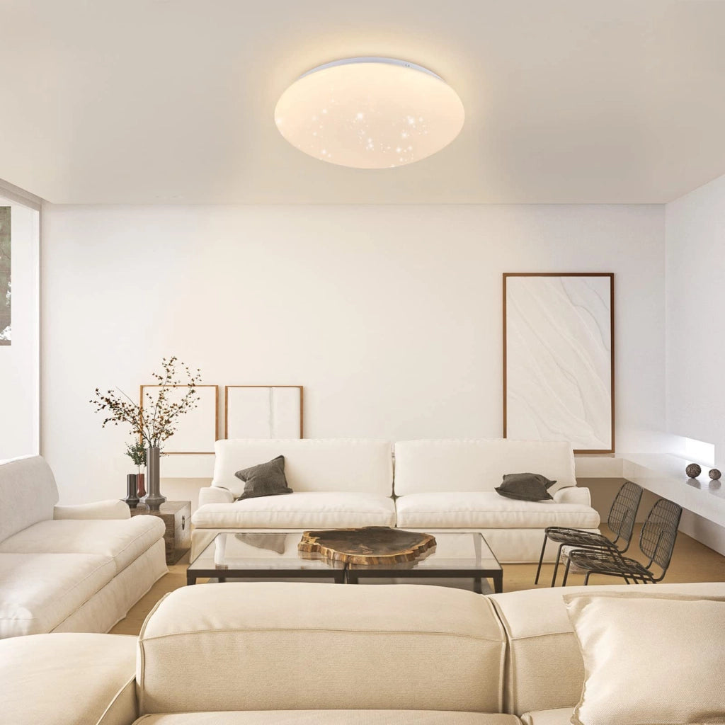 ZMH Lampada da soffitto plafoniera LED cielo stellato rotonda moderna per soggiorno
