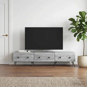 Mobile TV Grigio Sonoma 147 x 34,5 x 30 cm Legno ingegnerizzato 895631