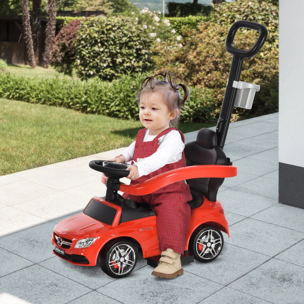 Auto Macchina Cavalcabile per Bambini con Licenza Mercedes AMG Rossa